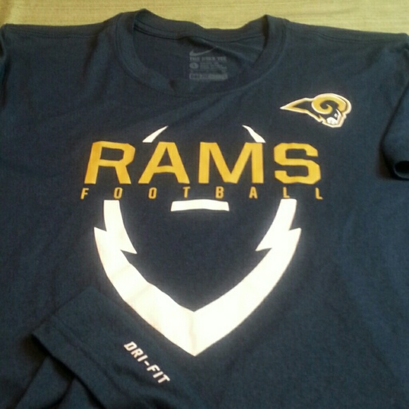 NFL LOS ANGELES RAMS FOOTBALL TEAM BEAUTIFUL TOP - Picture 4 of 4